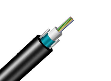 China GYXTW 1-12 Core Single Mode G652D Outdoor Aerial / Conduit Application Fiber Optic Cables supplier