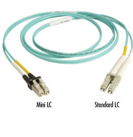 China Mini OM3 Fiber Optic Patch Cord LC-LC for SFP Transceiver / Optical Access Network supplier