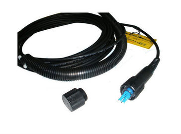 China Outdoor Waterproof LC Fiber Optic Patch Cord for FTTA / Telecommunication Network supplier