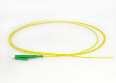 China Multi Mode ST Fiber Optic Pigtail UPC APC Corning Fiber With Yellow Color supplier