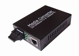 China Single / Dual UTP Fiber Optic Media Converter with Half / Full Duplex supplier