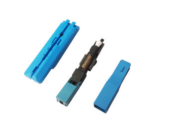 China Multimode SC Fiber Optic Connector Assembly with Polished Fiber Ferrule supplier