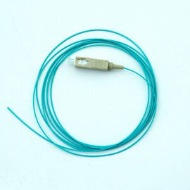 China Multimode SC Fiber Optic Pigtail with UPC Poishing , PC / UPC / APC Connector supplier