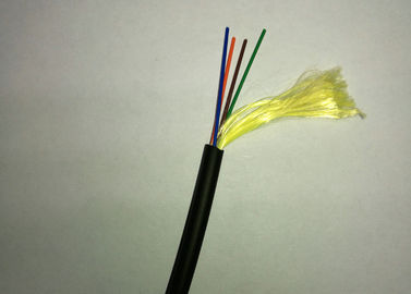 China GJFJH Simple Round Aerial Indoor Fiber Optic Cable , 2 - 4 Core  Fiber Optic Cable supplier