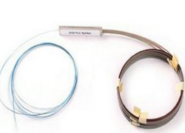 China CATV PON Optical Cable PLC Splitter 1×8 , Single Mode Optical Fiber Splitter supplier