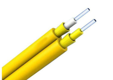 China Duplex Zipcord Indoor Fiber Optic Cable 2 Core With PVC or LSZH Jacket supplier