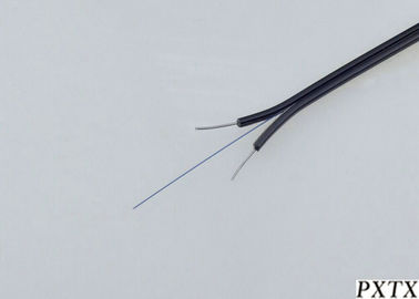 China GJXH optical fiber drop cable bow type 1/2/4 core g657a indoor fiber optic cable supplier