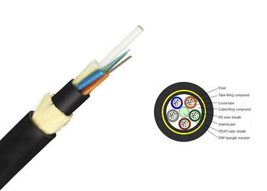 China 48 Core Armoured Fiber Optic Cable Singlemode ADSS Fiber Optic Cable supplier