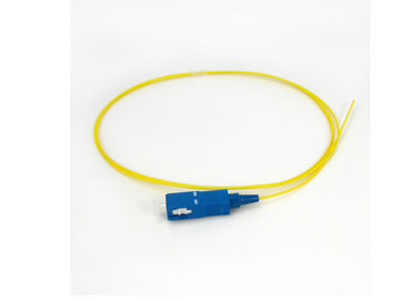China SC / UPC 9 / 125 Tight Buffered G652D OS2 Splicing Fiber Optic Cable supplier