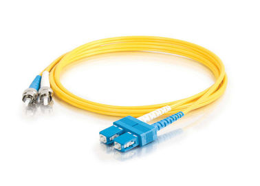 China SC-ST Duplex Fiber Optic Patch Cables Premium Quality SM 9 / 125 G652D supplier
