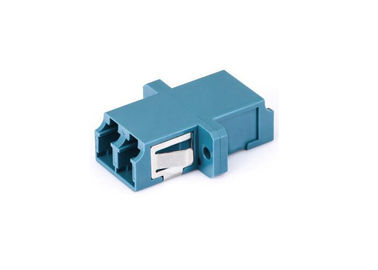 China LC SM Duplex Fiber Optic Cable Adapter One Piece Version / Split Version With Or Without Flange supplier