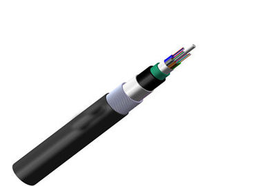 China Steel Wire Armored Anti Rodent Fiber Optic Cable Double Sheath Jacket GYTS33 supplier