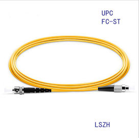 China Communication Simplex SM Patch Cord FC ST Connector Fiber Optic Cable supplier
