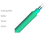 One Tube Singlemode or Multimode Duplex Round Indoor Fiber Optic Cable For Pigtail And Patch Cord