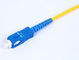 CATV Network SC APC Fiber Optic Patch Cord with PVC or LSZH Jacket , High Return Loss supplier