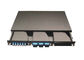 High Density Cable Wiring MPO Fiber Optic Patch Panel with 12pcs MPO Cassettes supplier