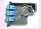 High Density 12 SC Connector MPO Cassette Patch Panel For Cable Wiring System supplier