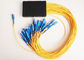 SC Connector 1×64 PLC Fiber Optic Cable Splitter for FTTX / Network Equipment supplier