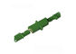 Multimode UPC APC Fiber Optic Adapter with Blue And Green Housing supplier