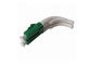 Duplex LC 3mm OM3 Fiber Optic Connector with 45 degree Bent Boot supplier