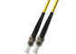 Plastic ST Connector Fiber Optic Cable with 3mm Boot , Ceramic Ferrule supplier