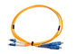 G652D Single Mode Fiber Optic Cable LC-SC Patch Cord Duplex 0.9mm 2mm 3mm supplier