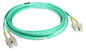 SC UPC Duplex Fiber Optic Patch Cord Single Mode And Multimode Fiber Optic Cable supplier