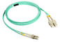 SC UPC Duplex Fiber Optic Patch Cord Single Mode And Multimode Fiber Optic Cable supplier