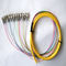 OM3 FC Optical Fiber Pigtail Cables 12 Core 24 Core for Communication Network supplier