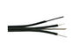 LSZH FTTX / FTTH Drop Cable , Single Mode Aerial Fiber Optic Cable supplier