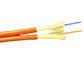 Duplex Zipcord Indoor Fiber Optic Cable 2 Core With PVC or LSZH Jacket supplier