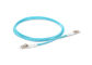 LC-LC 10G OM3 50 / 125 Fiber Optic Duplex Patch Cables PVC / LSZH 2.0mm supplier
