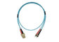 SC - ST 10G OM3 50 / 125 Fiber Optic Patch Cord / Fiber Optic Jumper Cable supplier