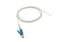 LC / UPC 9 / 125 SEMI TIGHT BUFFERED Fiber Optic Pigtail G652D OS2 supplier