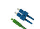 SC Fiber Optic Connector SM / MM with Housing and Boots in Various Colors supplier