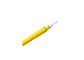 Yellow Simplex Tight Buffered Fiber Optic Cable for Patch Cord and Pigtails supplier