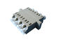 LC Quad Multimode Fiber Optic Adapter with Flange for High Density Patch Panel supplier