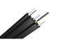 Self Supporting with FRP OR Steel Messenger G657A1 OR G657A2 FTTH Outdoor Cable supplier