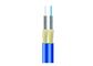 Duplex Zipcord Spiral Stainless Steel Armored Indoor Fiber Optic Cable supplier