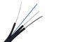 FTTH Drop Cable G657A1 1 Core Outdoor Fiber Optic Cable With Steel Strength Member supplier