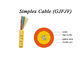 6C Singlemode G652D Fiber Optic Cable With 0.9mm Tight Buffered Cable supplier
