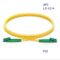 Customized LC/apc-LC/apc SM Duplex Yellow Fiber Optic Patch Cord supplier
