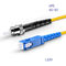 SC/Upc-ST/Upc Simlex Singlemode 9/125 Fiber Patch Cord supplier